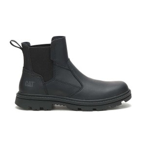 Black Men's Caterpillar Chelsea Boots Boots | 807561-UAG