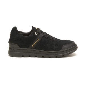 Black Men's Caterpillar Cite Low Sneakers | 945710-QTP