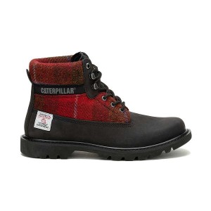 Black Men's Caterpillar Colorado 2.0 Harris Tweed Boots | 057398-YQK