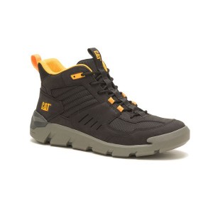 Black Men's Caterpillar Crail Sport Mid Boots | 349702-IWL