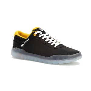 Black Men's Caterpillar Eco Hex + Sneakers | 953164-PNJ