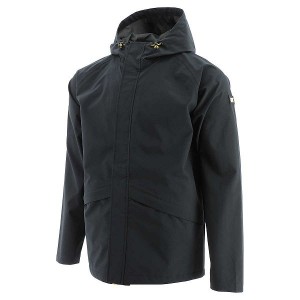 Black Men's Caterpillar Essential Rain Jackets | 698125-NBX