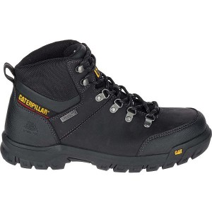 Black Men's Caterpillar Framework S3 WR HRO SRA Steel Toe Work Boots | 964285-EBI