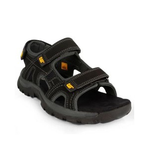 Black Men's Caterpillar Giles Sandals | 172893-YSQ