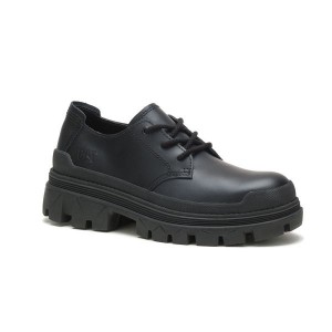 Black Men's Caterpillar Hardwear Oxford Casual Shoes | 591432-NOA