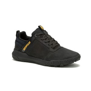 Black Men's Caterpillar Hex Ready Lo Sneakers | 128769-NHU