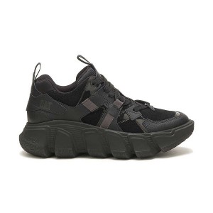 Black Men's Caterpillar Imposter Sneakers | 532081-FXB