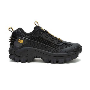 Black Men's Caterpillar Intruder Mecha Sneakers | 375601-IED