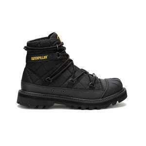 Black Men's Caterpillar Omaha Alt Lace Boots | 754209-ZEV