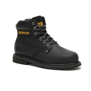 Black Men's Caterpillar Powerplant ST HRO SRA Work Boots | 809427-CGK