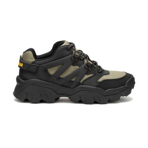 Black Men's Caterpillar Reactor Sneakers | 903678-VTI