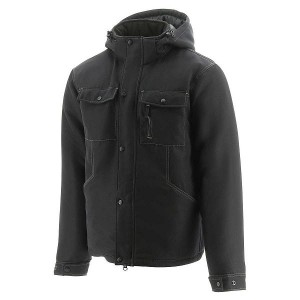 Black Men's Caterpillar Stealth Insulated Jackets | 529871-ICW