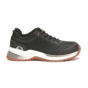 Black Men's Caterpillar Streamline 2.0 Composite Toe Work Shoes | 762341-JZU