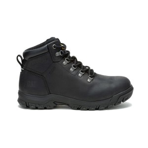 Black Women's Caterpillar MAE ST S3 HRO WR SRA Work Boots | 385426-CVX