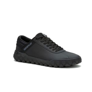 Black / Black Men's Caterpillar Hex Plus Sneakers | 294613-UKR