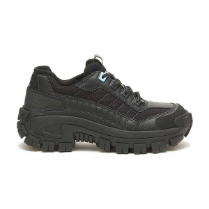 Black / Light / Blue Women's Caterpillar Invader Steel Toe Work Shoes | 957486-LEO