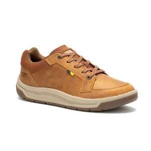 Brown Men's Caterpillar Apa Cush Sneakers | 752094-ZGT