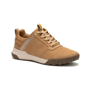 Brown Men's Caterpillar Hex Ready Lo Sneakers | 359820-KBW