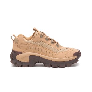 Brown Men's Caterpillar Intruder Sneakers | 435129-HQO