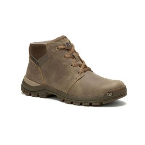 Brown Men's Caterpillar Threshold Chukka Chukka Boots | 628531-THV