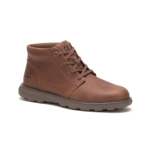 Brown Men's Caterpillar Trey 2.0 Boots | 795861-MZB