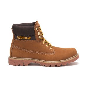 Brown Men's Caterpillar eColorado Boots | 543712-RGO