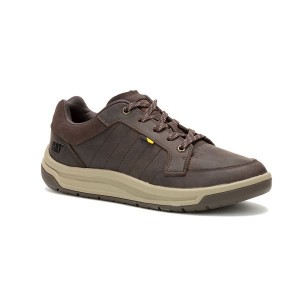 Coffee Men's Caterpillar Apa Cush Sneakers | 528967-IBF