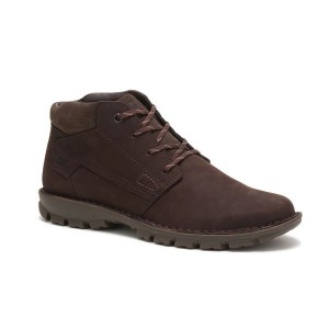 Coffee Men's Caterpillar Convert Chukka Boots | 716340-VLO