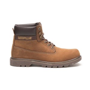 Dark / Beige Men's Caterpillar Colorado 2.0 Boots | 804537-BGV