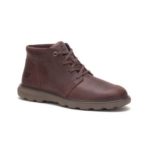 Dark / Brown Men's Caterpillar Trey 2.0 Boots | 263710-XNV