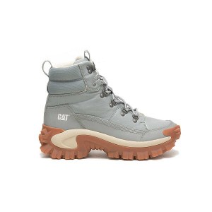 Grey Men's Caterpillar Eco Trespass Boots | 428379-WOX