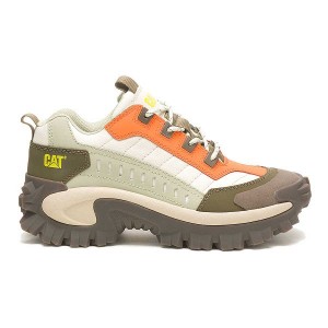 Grey Men's Caterpillar Intruder Sneakers | 893614-YVB