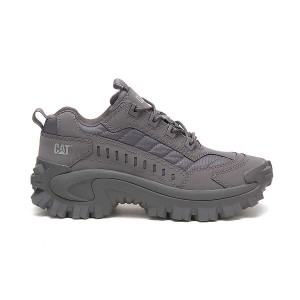 Grey Men's Caterpillar Intruder Sneakers | 124809-EHL