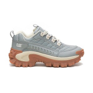 Grey Women's Caterpillar Eco Intruder Sneakers | 130426-BDT