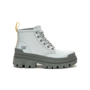 Grey Women's Caterpillar Hardwear Mid Boots | 706195-EBT