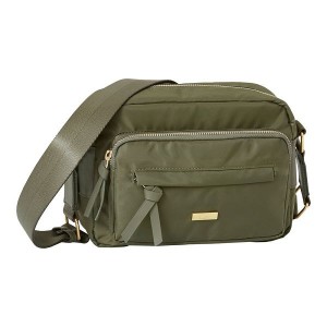 Olive / Green Women's Caterpillar Regular Crossbody Bags | 549823-ORG