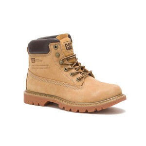 Orange Men's Caterpillar Bruiser 2.0 Boots | 541390-TWI