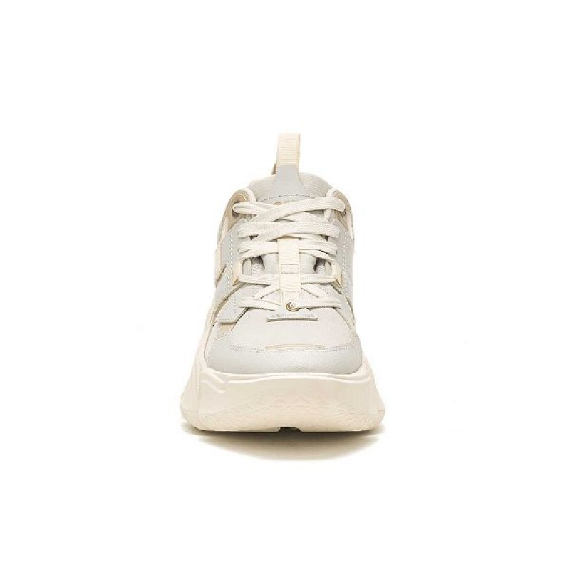 Beige Men's Caterpillar Imposter Sneakers | 235097-XVW