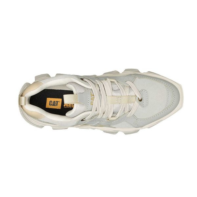 Beige Men's Caterpillar Imposter Sneakers | 235097-XVW