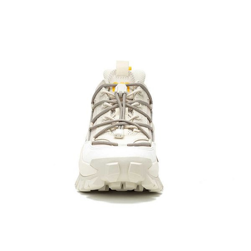 Beige Men's Caterpillar Intruder Max Sneakers | 250487-URF