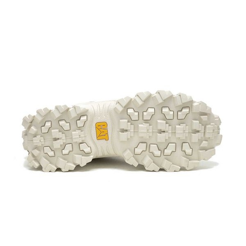 Beige Women's Caterpillar Intruder Mecha Sneakers | 241905-HAP