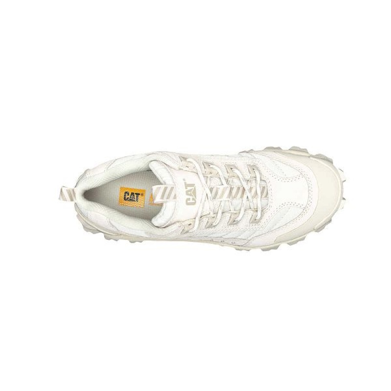 Beige Women's Caterpillar Intruder Sneakers | 479251-VAW