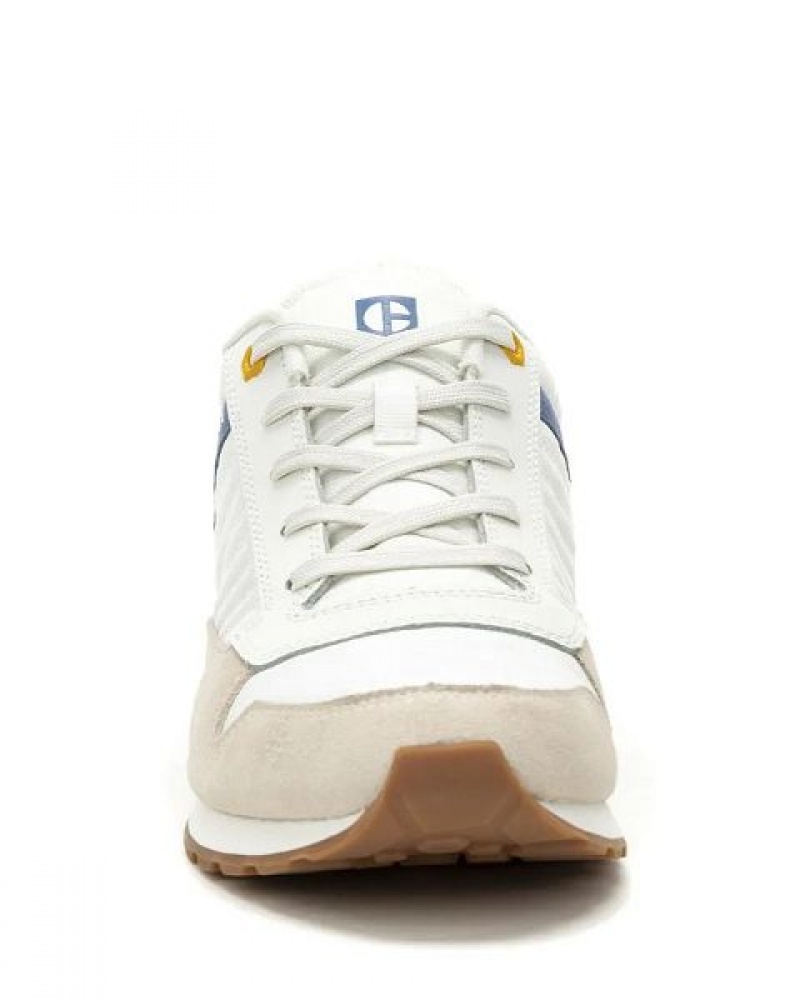 Beige Women's Caterpillar Ventura Canvas Sneakers | 451873-RUG