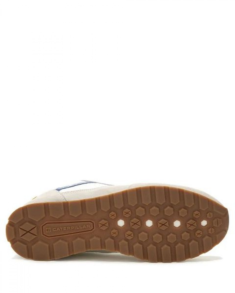 Beige Women's Caterpillar Ventura Canvas Sneakers | 451873-RUG