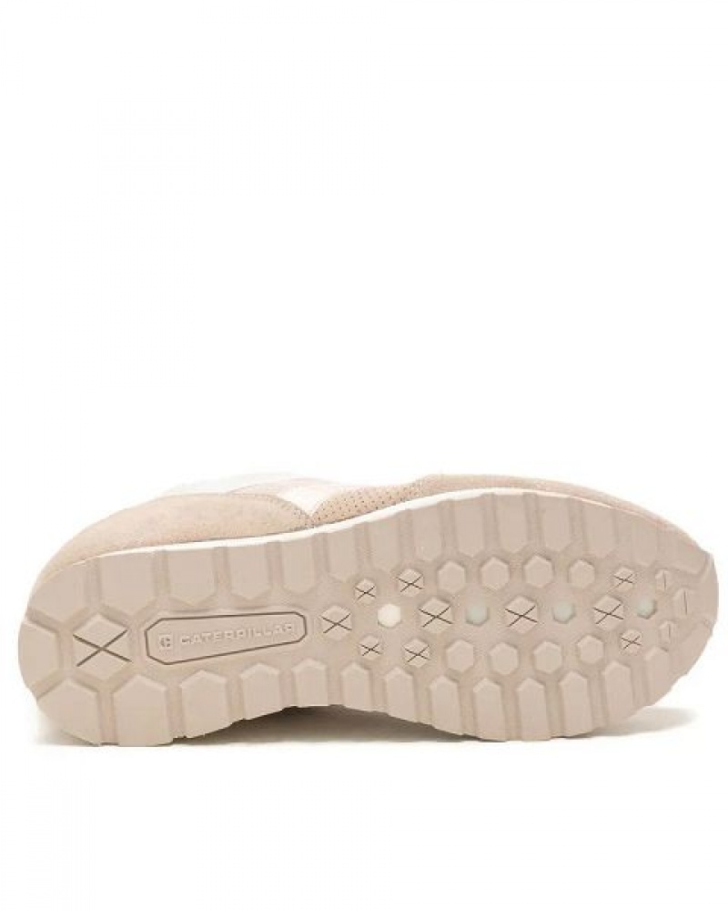 Beige Women's Caterpillar Ventura Elevated Sneakers | 604235-YUV