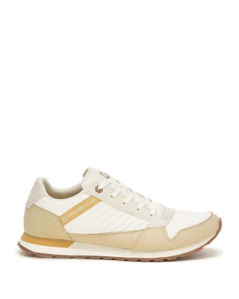 Beige Women's Caterpillar Ventura Sneakers | 758932-OTH