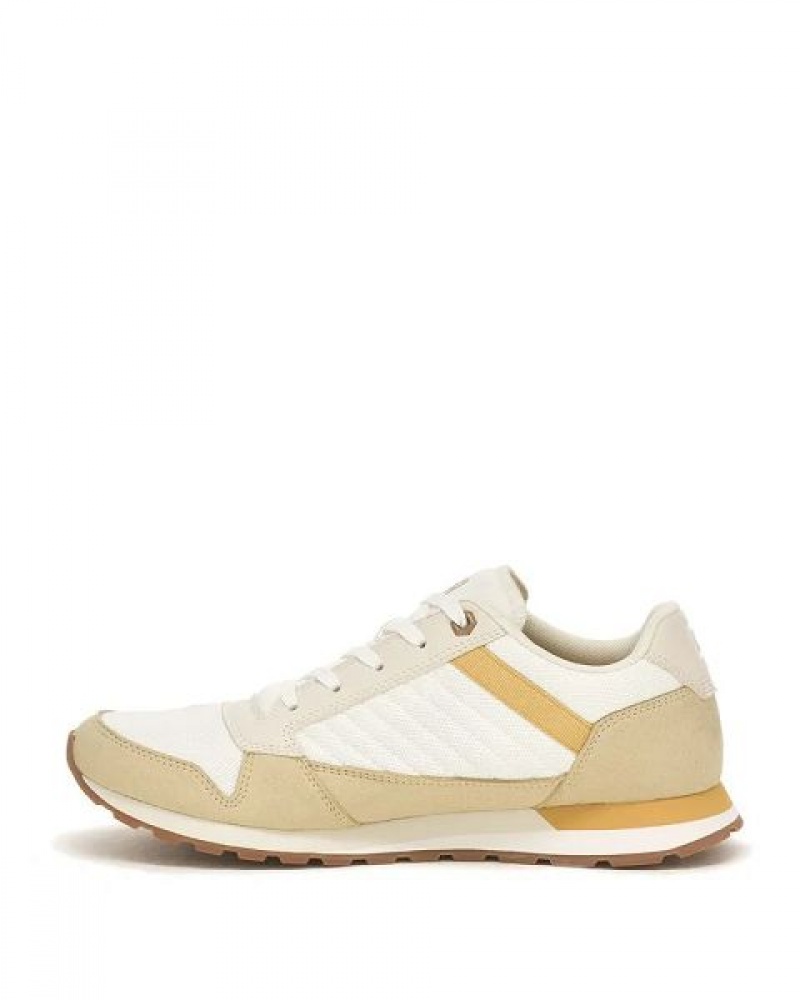 Beige Women's Caterpillar Ventura Sneakers | 758932-OTH