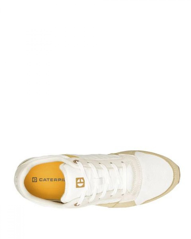 Beige Women's Caterpillar Ventura Sneakers | 758932-OTH