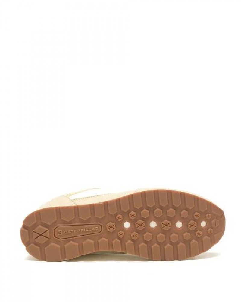 Beige Women's Caterpillar Ventura Sneakers | 758932-OTH