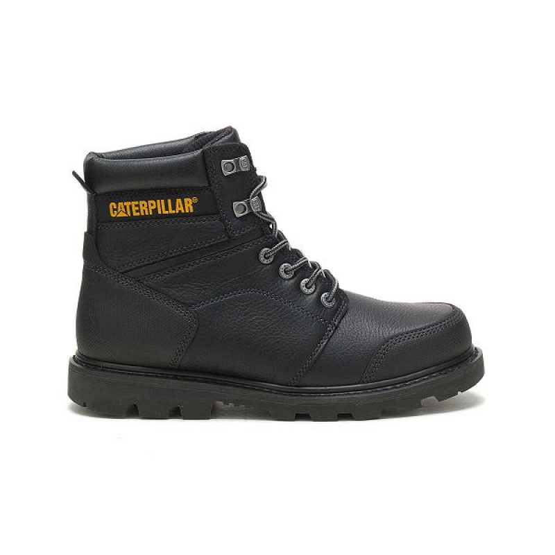 Black Men\'s Caterpillar Allerton Boots | 895703-PIB